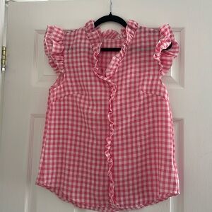 NWOT SHEIN plaid blouse
